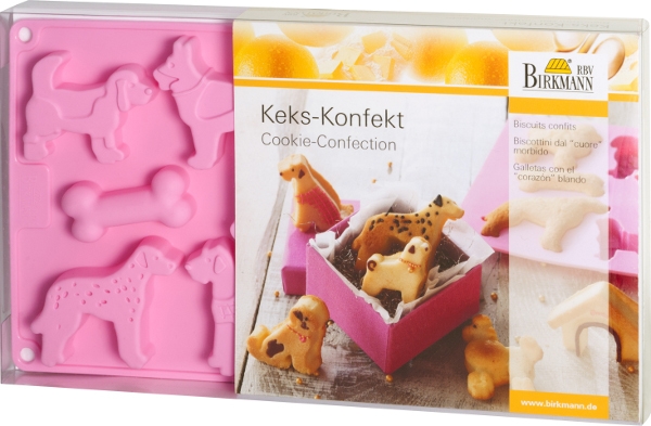 Set 2 Stampi per dolci “cani”