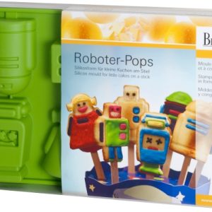 Stampo per dolci “ROBO-POPS” Bikermann