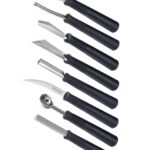 Set 8 coltelli per intagliare di Triangle