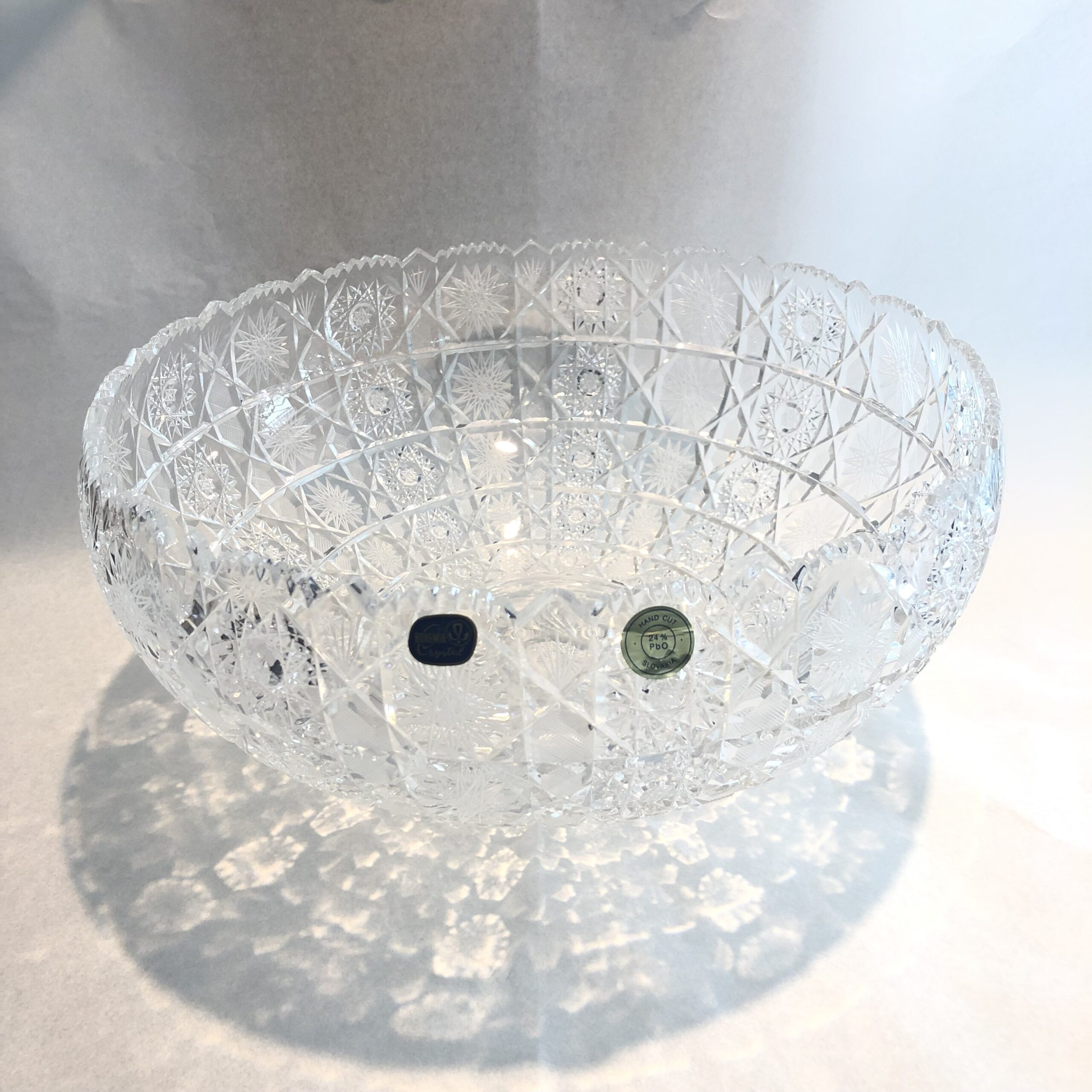 Coppa centrotavola Pizzo Bohemia