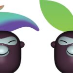 Set due segnaposto Banana Babies di Alessi