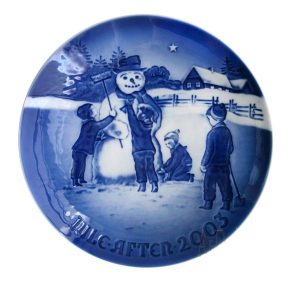 Piatto Frosty the Snowman 2003 Royal Copenhagen