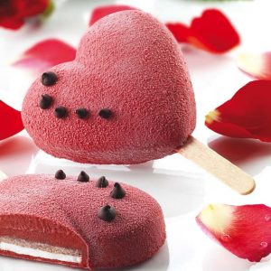 Stampo cuore gelato EASY CREAM di Silikomart