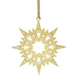 PREZZO SPECIALE: Set Fiocchi di neve dorati Swarovski