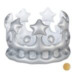 Corona Prince Princess gonfiabile per bambino/a