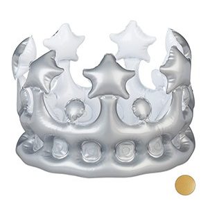 Corona Prince Princess gonfiabile per bambino/a