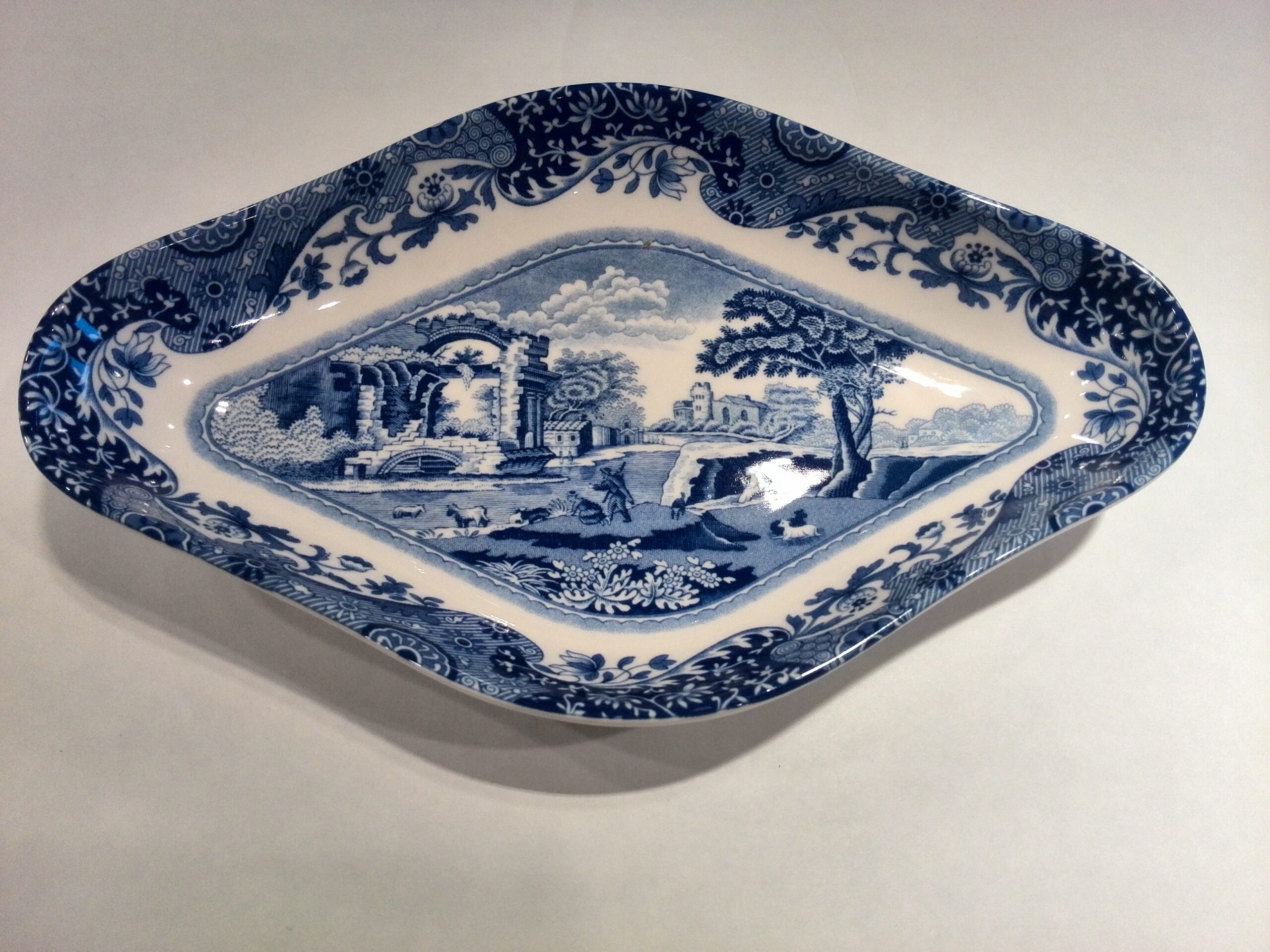 Ciotola ovale Blue Italian di Spode