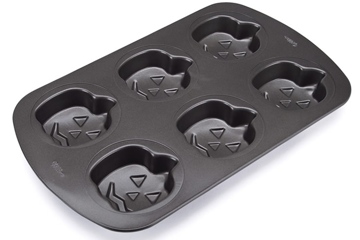 Teglia/Stampo mini zucche Halloween antiaderente