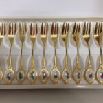 Set 12 forchette dolce Covent Garden Fruit di Royal Albert