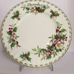 Piattino Frutta Flower Of The Month di Royal Albert