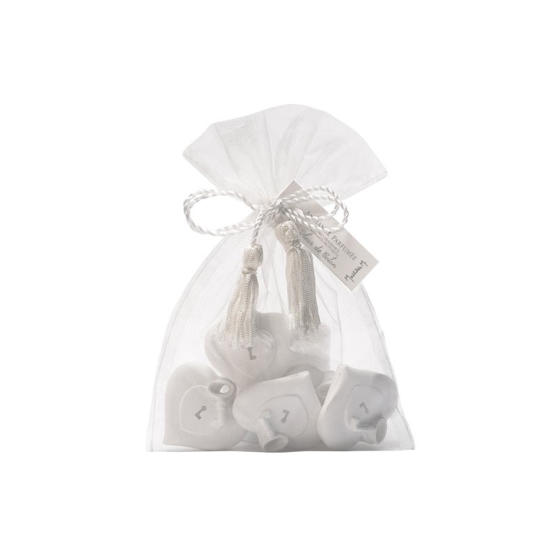 Sacchetto con Cuori con lucchetto profumati di Mathilde M.