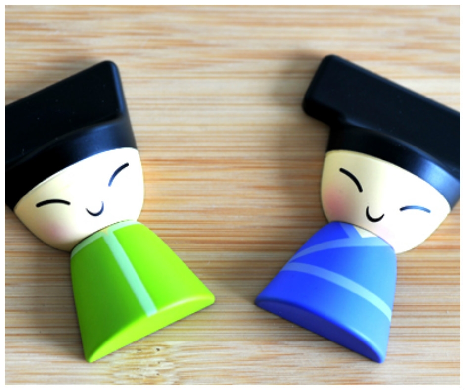 Set Magneti calamite King & Queen Chin Alessi