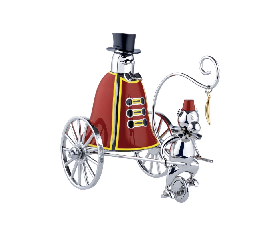 Ringleader campanello da tavola Alessi Circus
