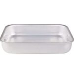 Teglia rostiera rettangolare in alluminio di Pentole Agnelli