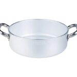 Casseruola cilindrica bassa in alluminio di Pentole Agnelli