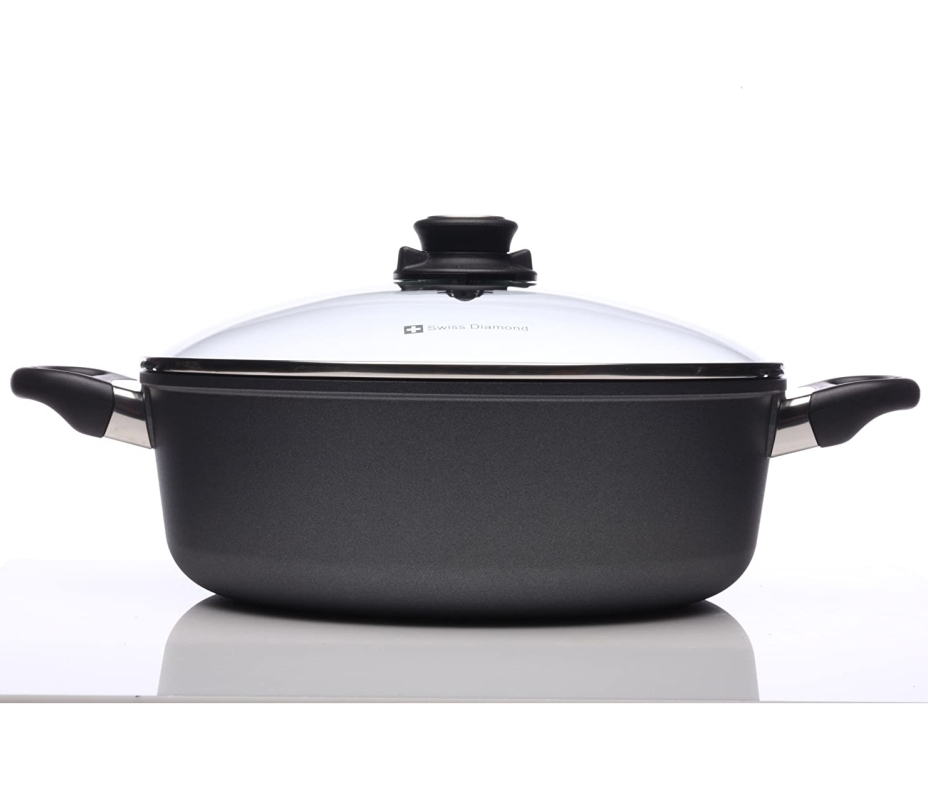 Swiss Diamond Tegame tondo alto