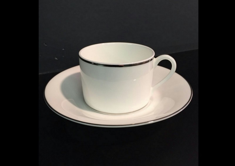 Set 6 tazze the Antinea Filo Platino Richard Ginori