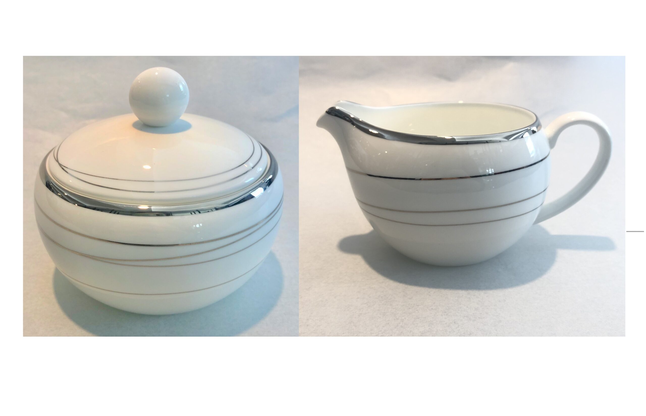 PREZZO SPECIALE: Set lattiera e zuccheriera Silver Lofty Royal