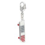 Collana Charm Skateboard Swarovski con cordoncino
