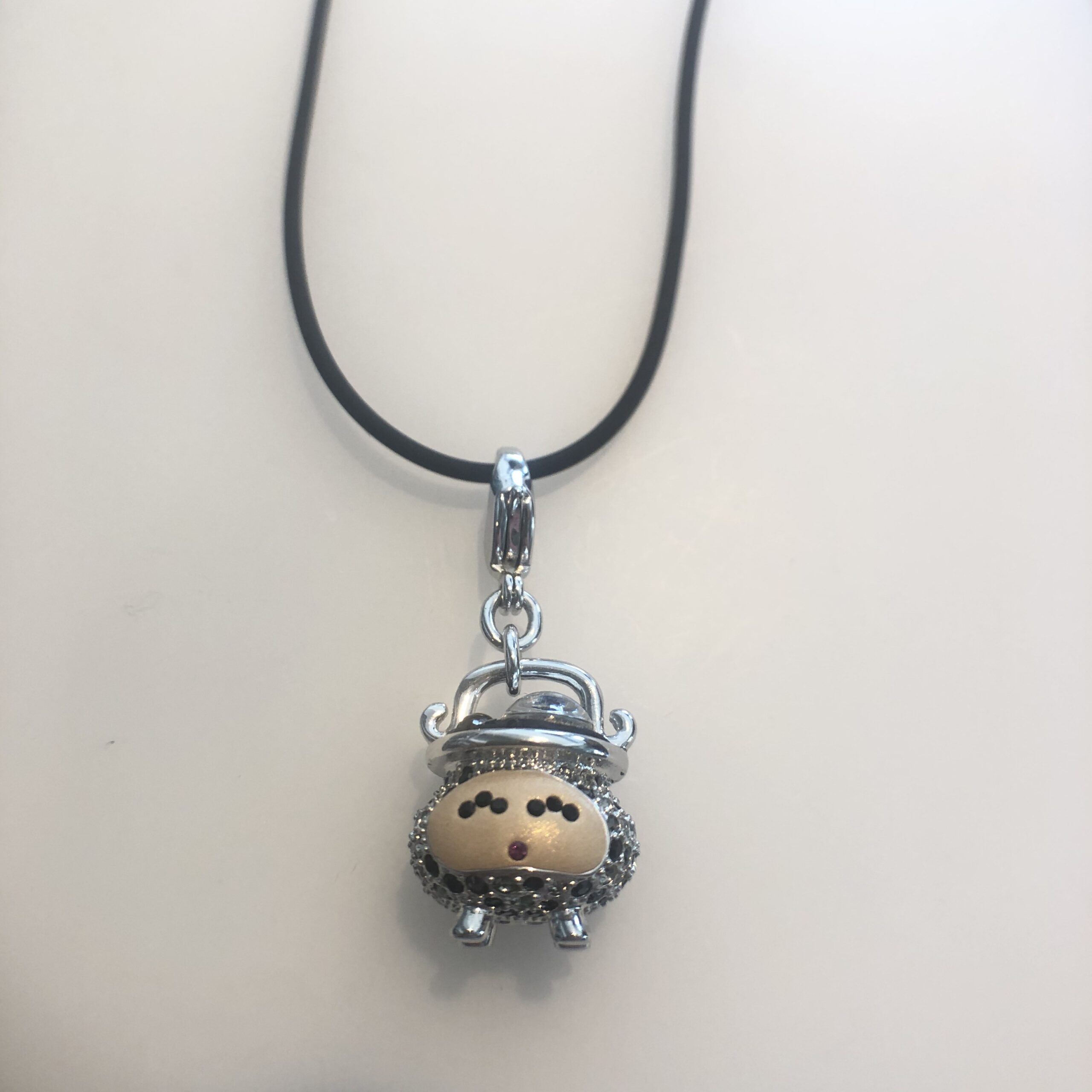 Collana Charm Cauldron Swarovski con cordoncino