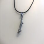 Collana Charm Skateboard Swarovski con cordoncino