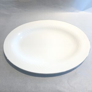 Piatto ovale Flow Royal