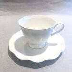 PREZZO SPECIALE: Set 6 tazze the con teiera, zuccheriera e lattiera Bridal Veil Mikasa