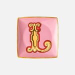 Piattino Holiday Alphabet Versace con iniziali