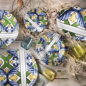 Set 18 piatti Taormina Villa Altachiara