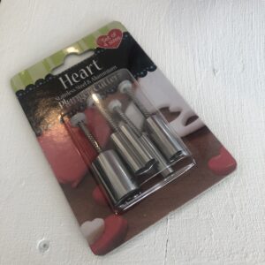 Stampini ad espulsione Cuore, Cake Design Schonhuber