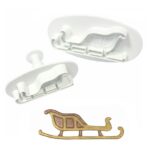 Stampo cutter a stantuffo Slitta PME Cake Art