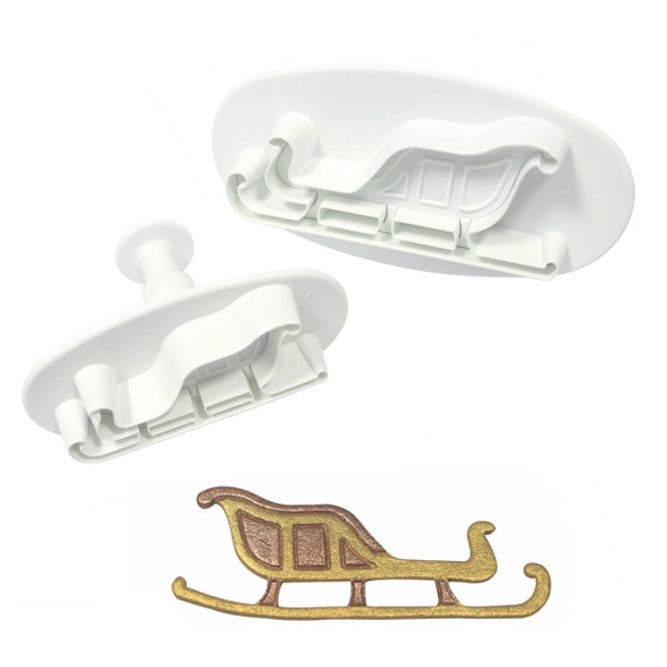 Stampo cutter a stantuffo Slitta PME Cake Art