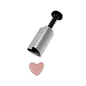 Stampo cutter a stantuffo cuore PME Cake Art