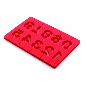 Stampo lecca lecca Numeri Lekuè