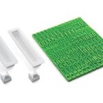 Kit decorativo con alfabeto Taste Puzzle Silikomart