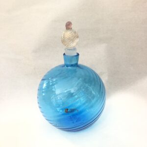 Bottiglia Azzurra Cenedese Vetro di Murano