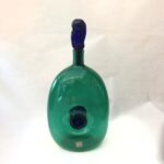 Bottiglia Verde Cenedese Vetro di Murano