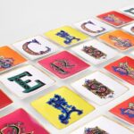 Piattino Holiday Alphabet Versace con iniziali