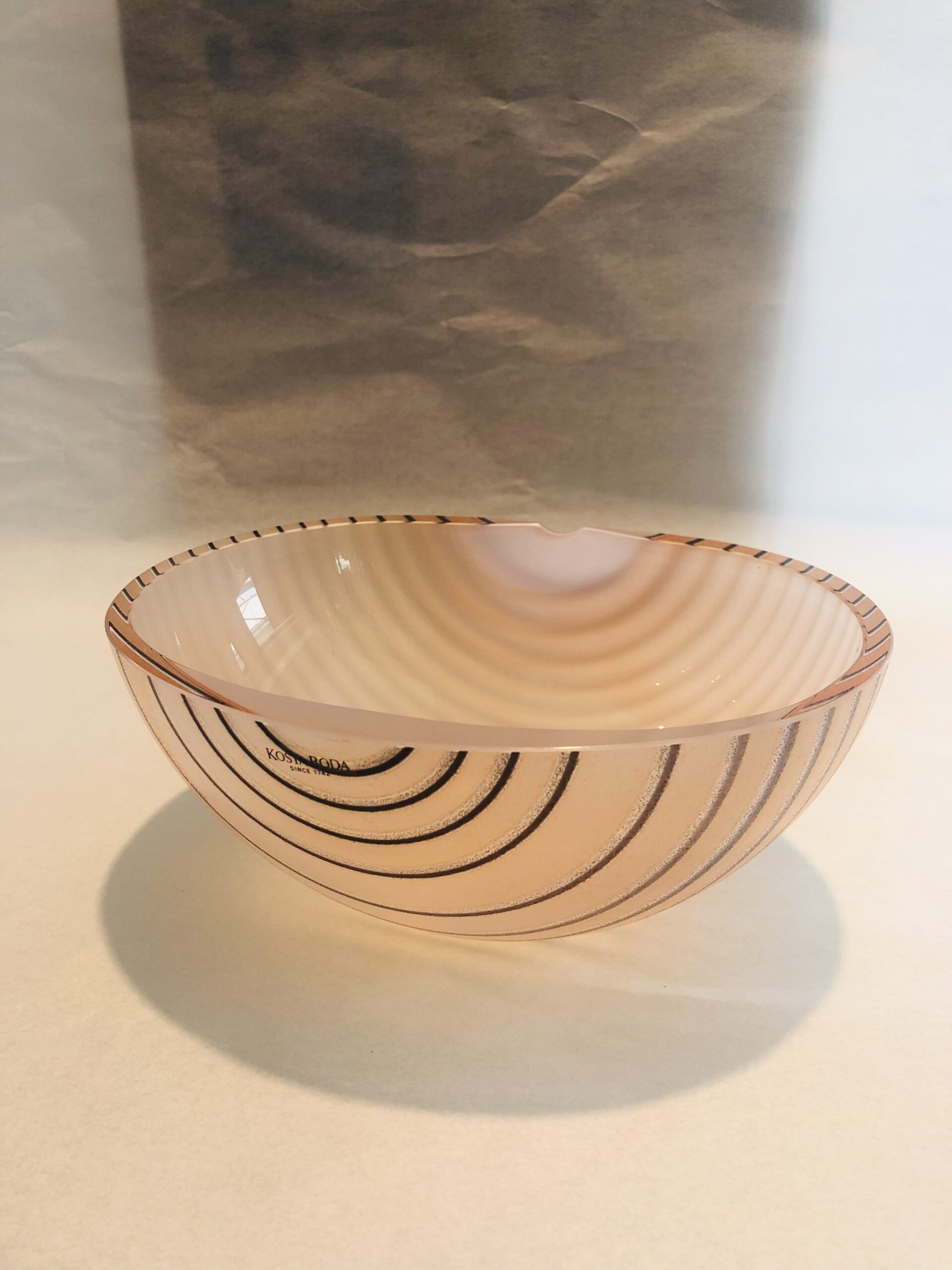 Ciotola Oyster Kosta Boda