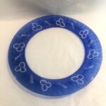 Set coppa + centro Fiori Blu Kosta Boda