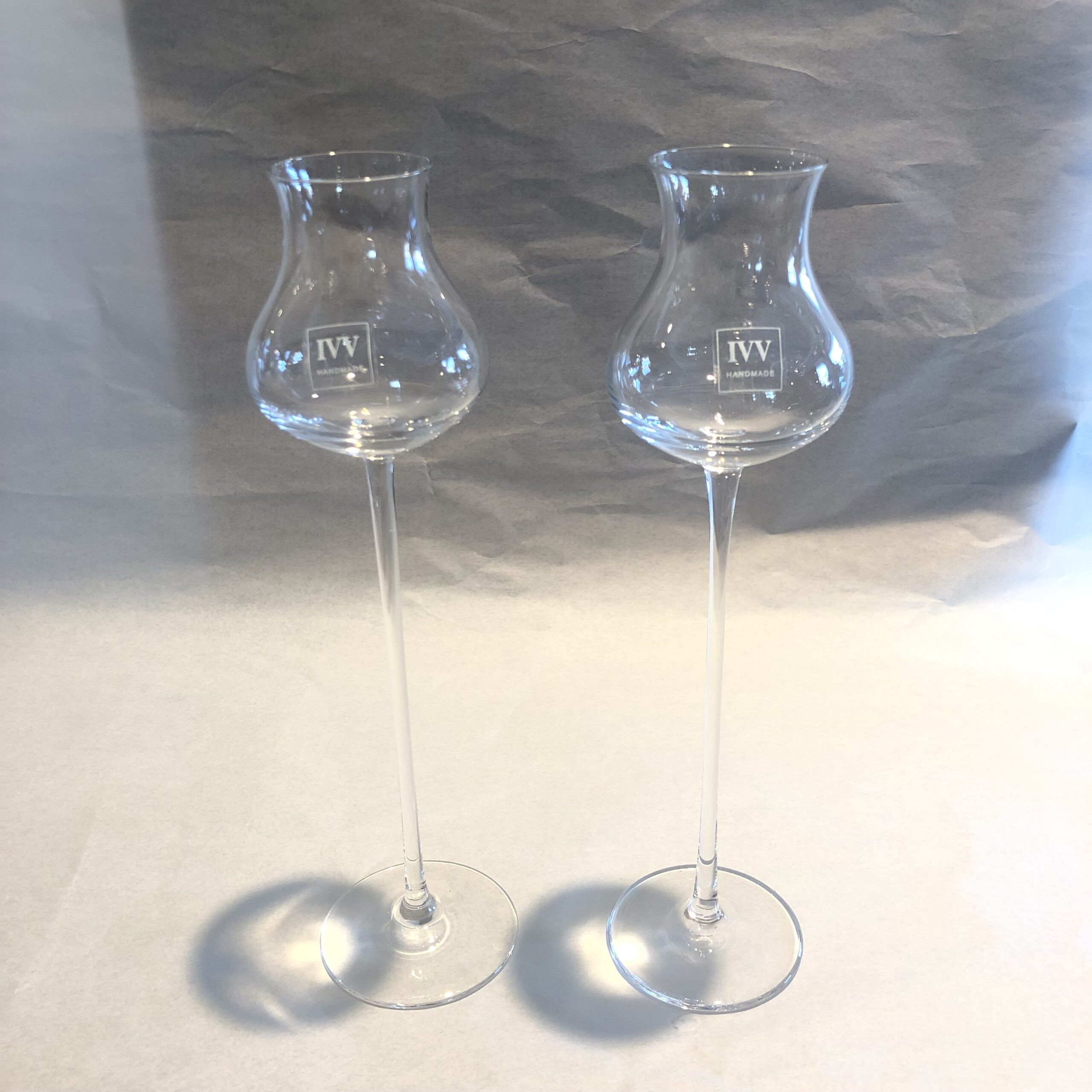 Set 2 bicchieri grappa e liquorini Single Malt IVV