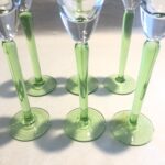 Set 6 bicchieri grappa e liquorini Dulcis Verde IVV