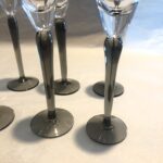 Set 6 bicchieri grappa e liquorini Dulcis Grigio IVV