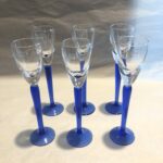 Set 6 bicchieri grappa e liquorini Dulcis Blu IVV