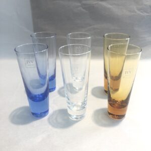 Set 6 bicchieri grappa e liquorini Tramonto IVV