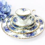 Coppetta Moonlight Rose Blu Royal Albert