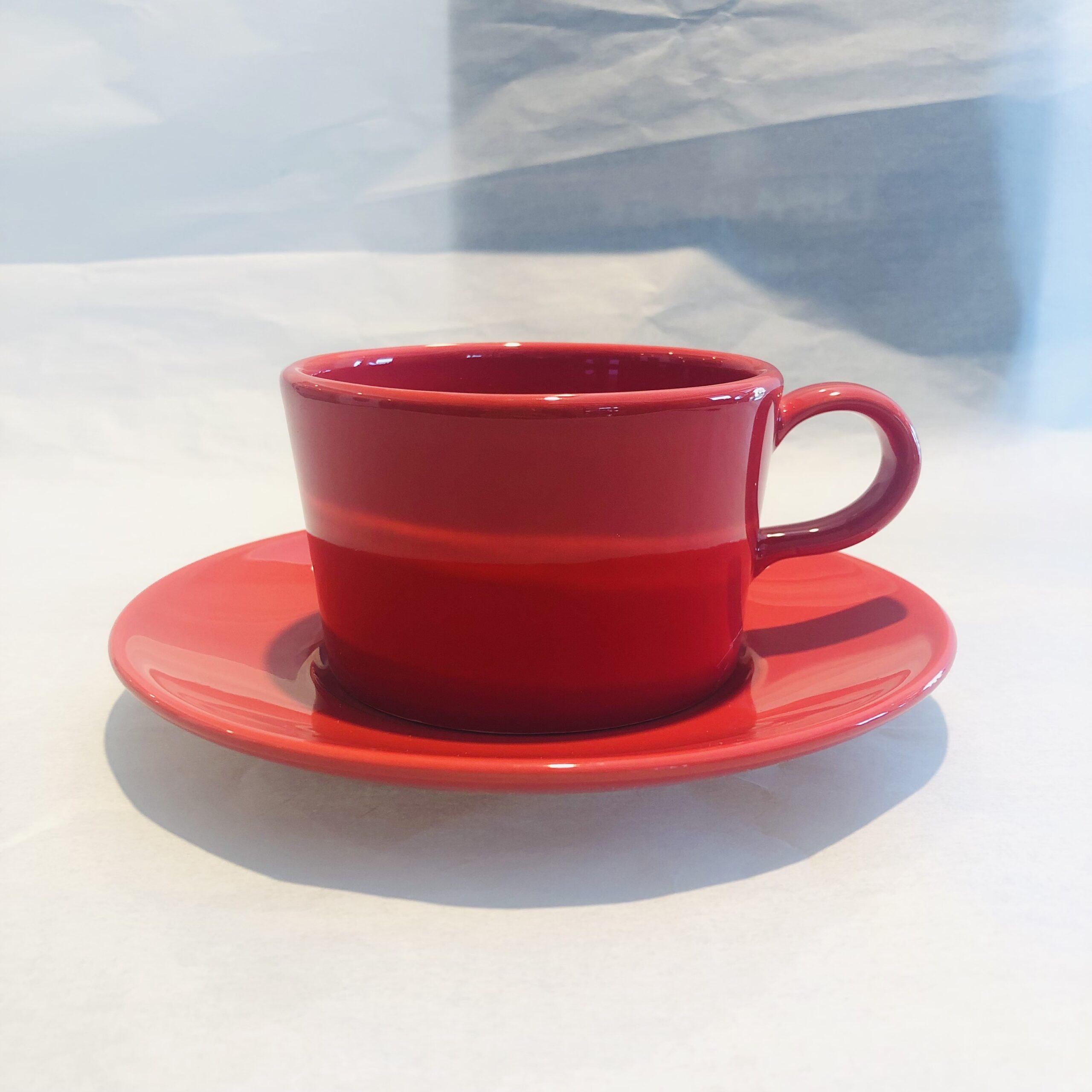 Set 6 tazze the Kaleido Rosso Aragosta Pagnossin