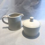 Set zuccheriera e lattiera Kaleido Bianco Mandorla Pagnossin