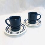 Set 2 tazze caffè Stripes Pagnossin