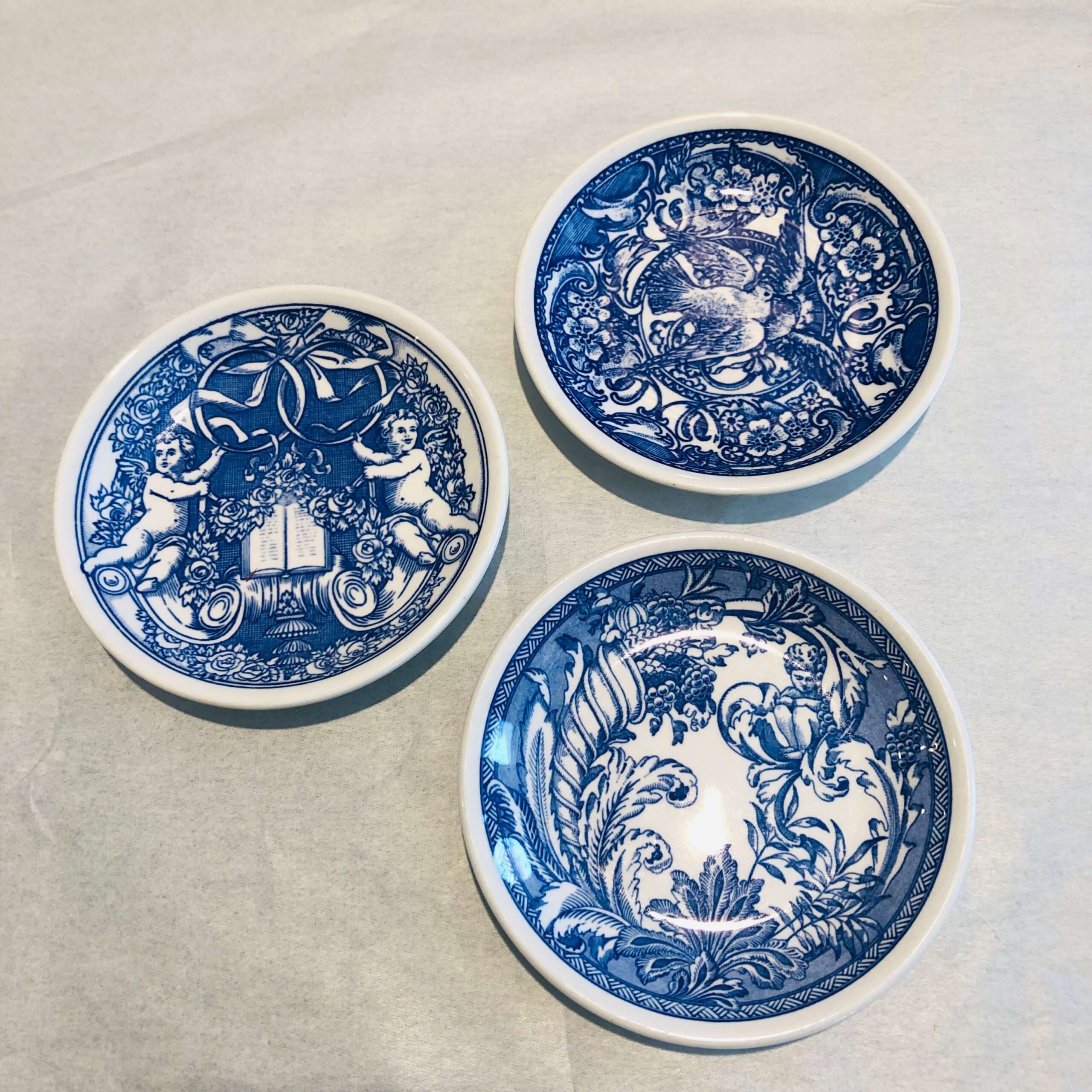 Piattini Bomboniere Blue Italian di Spode